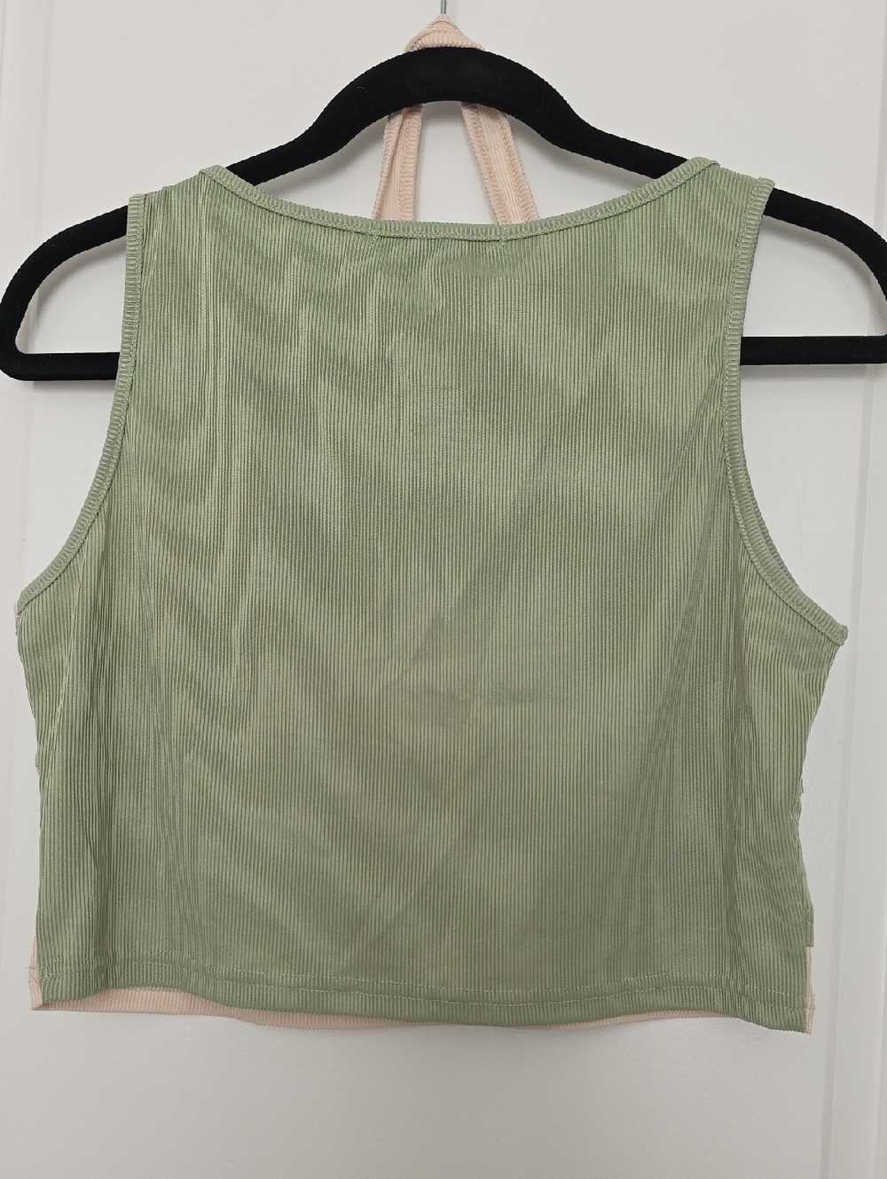 NWT Cider Patchwork Chain Rib Tank Top Size XL - Picture 2 of 5
